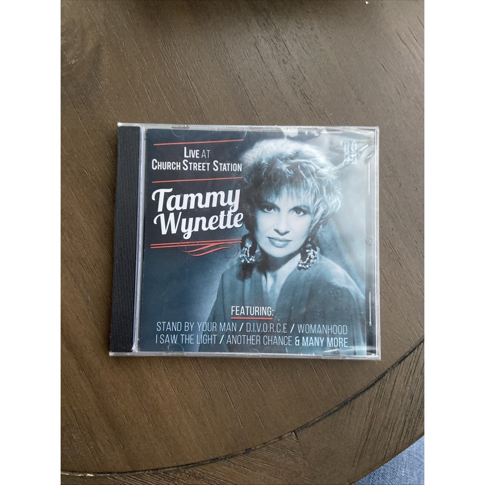 New Music CD Tammy Wynette Live at Church Street Station